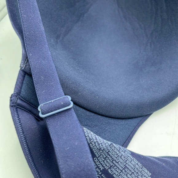 Soma Enbliss Full Coverage Bra Back Closure  Underwire 36DDD Navy 36F - Picture 6 of 7